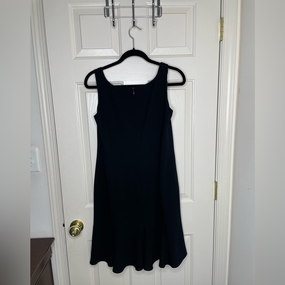Vintage Armani Collection black sleeveless fit and flare dress 10 - Picture 3 of 12